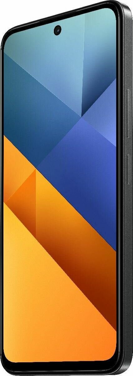 Смартфон Xiaomi Poco M6 4G 8/256 ГБ Global, Dual nano SIM, черный — фото 1