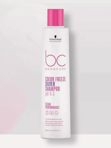 Изображение товара Schwarzkopf Color Freeze Silver - Шампунь для холодных тонов 250 мл