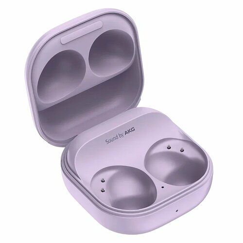 Зарядный кейс для samsung galaxy buds 2 pro фиолетовый без наушников 6990₽