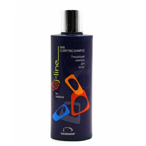 Hairshop J-LINE. Шампунь очищающий для волос j-line, 250 мл