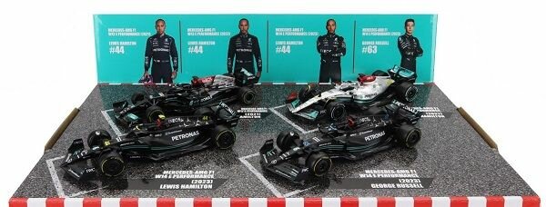 Набор моделей болидов Formula 1 MERCEDES-BENZ GP W14 Team Mercedes-amg Petronas Season (2023)