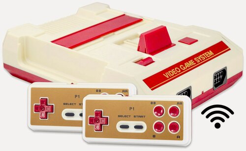 Изображение товара Игровая приставка Retro Genesis 8 Bit Wireless + 300 игр, 2 беспроводных джойстика)