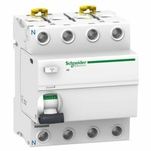 Дифференциальный выключатель нагрузки (УЗО) iID 4П 25А 30mA AC-ТИП Schneider Electric A9R41425