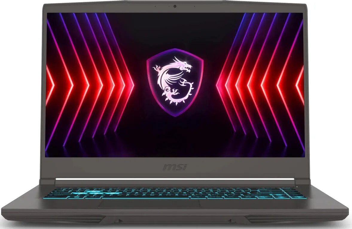 Ноутбук MSI Thin 15 B12UC-2632XRU 9S7-16R831-2632 (Core i5 2000 MHz (12450H)/16384Mb/512 Gb SSD/15.6"/1920x1080/nVidia GeForce RTX 3050 GDDR6/DOS)