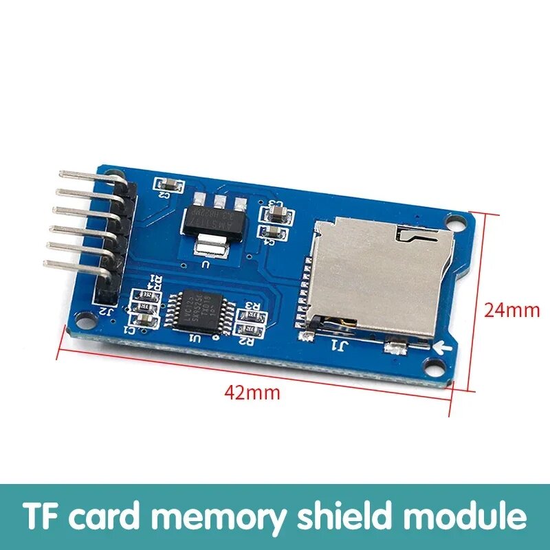 Модуль расширения памяти Micro SD для Arduino, TF card module