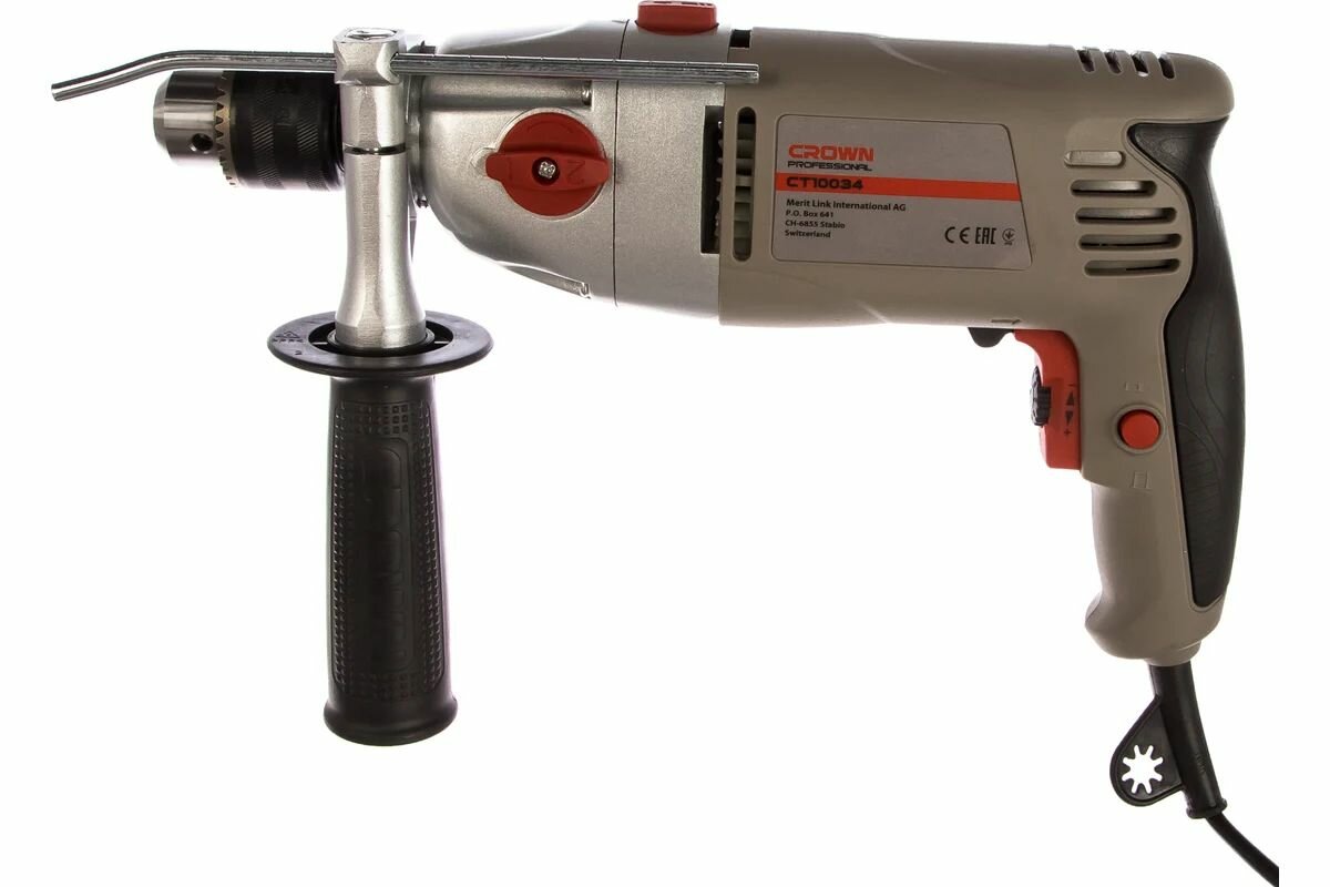 Ударная дрель CROWN CT10034 — фото 1