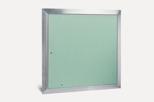 Изображение товара Люк под покраску Визионер Уголок 500х500 мм алюминиевый профиль