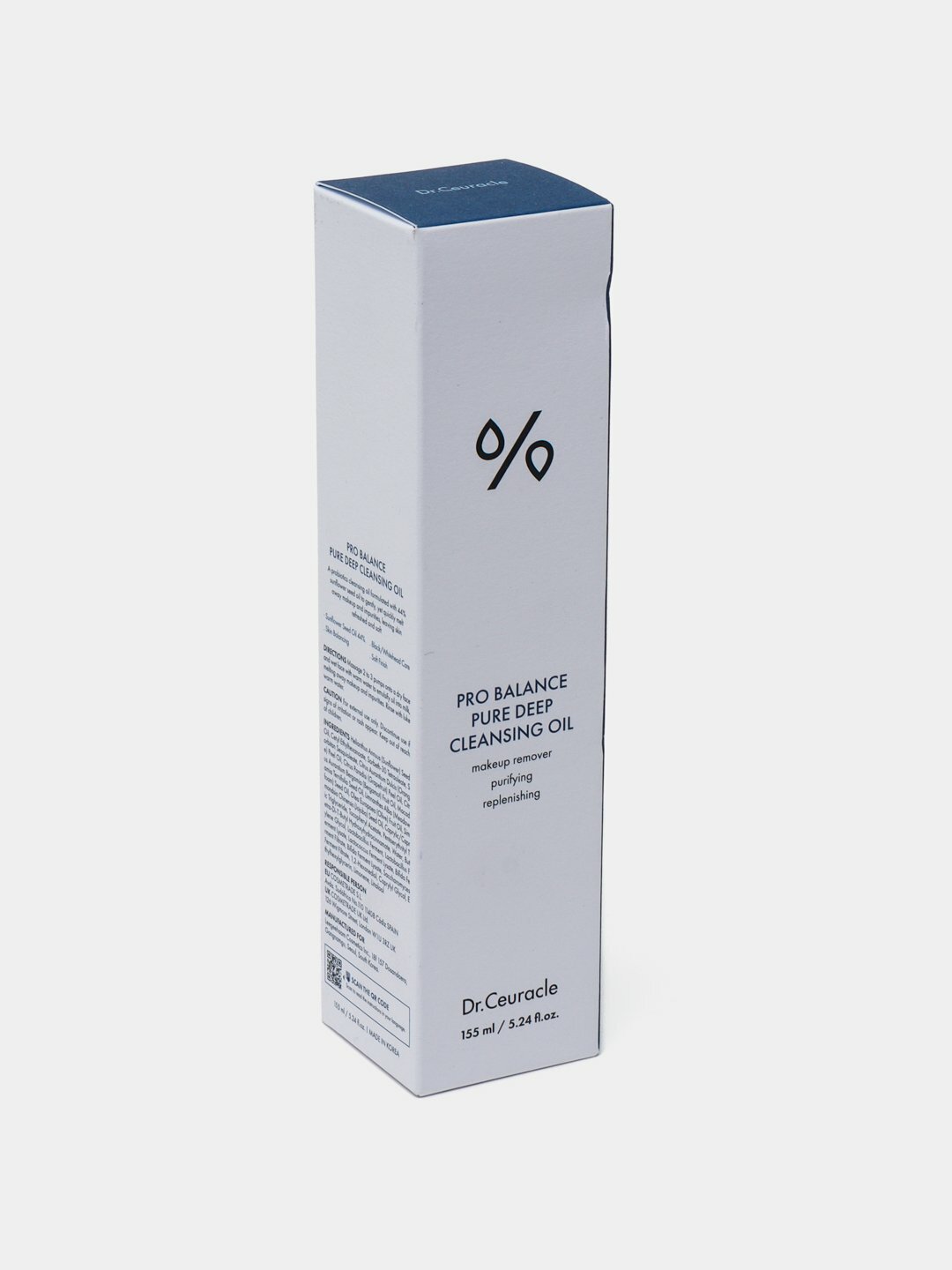 Гидрофильное масло с пробиотиками Dr. Ceuracle Pro Balance Pure Cleansing Oil, 155 мл — фото 1