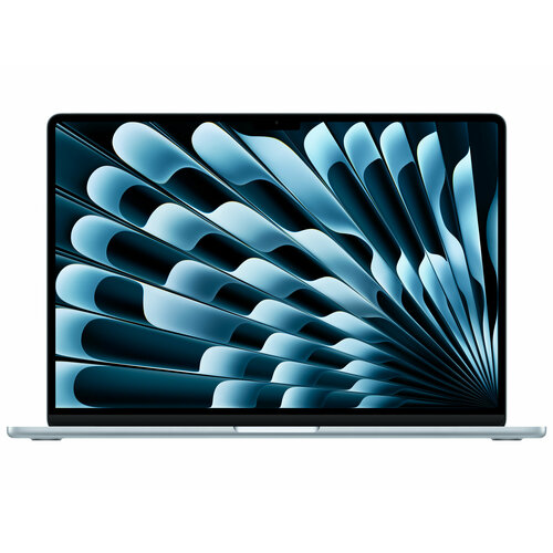 Ноутбук Apple MacBook Air 15 2025 2880x1864, Apple M4, RAM 16 ГБ, SSD 1ТБ, Apple graphics 10-core, macOS, голубой
