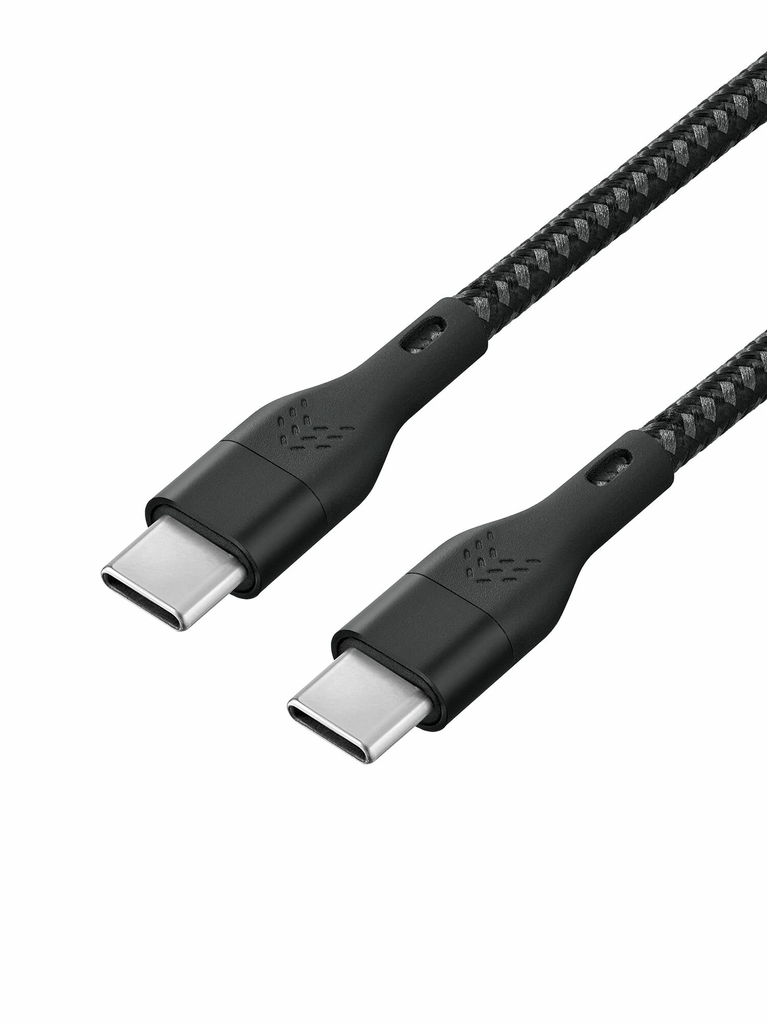 Кабель TYPE-C - TYPE-C 60 Вт Rocket Urban нейлоновая оплетка, 1 метр — фото 1