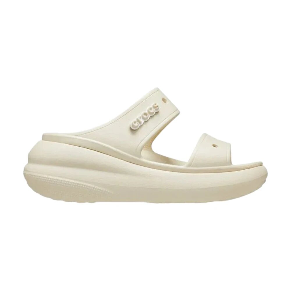 Шлёпанцы Crocs, размер 37-38 EU, бежевый