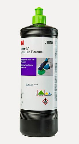 Изображение товара Полировальная паста для автомобиля 3М 51815 абразивная паста Perfect-It Fast Cut Plus Extreme 1л