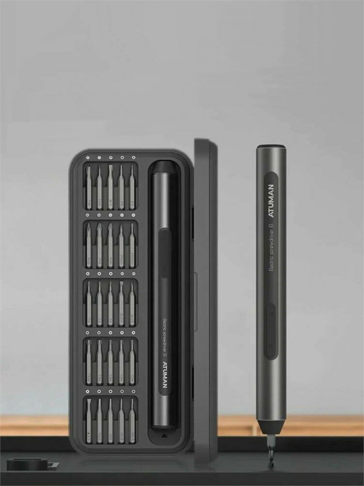 AtuMan Набор отверток для точных работ AtuMan Electric Screwdriver Set E1 25 в 1
