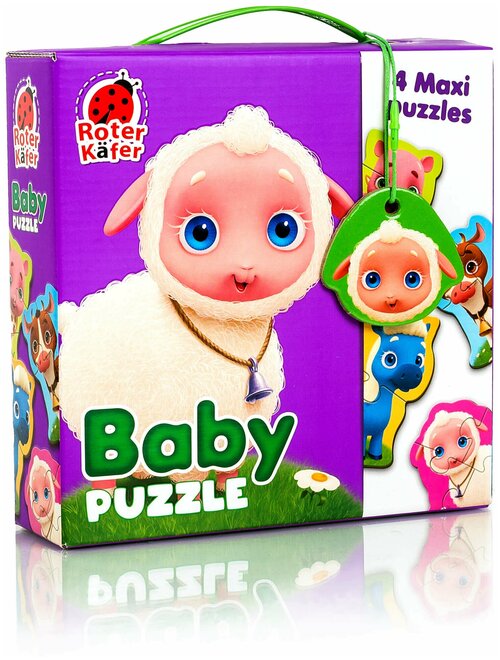 Пазл Roter Kafer Baby puzzle MAXI Ферма, RK1210-01