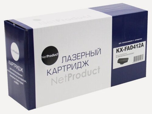 Изображение товара Драм-юнит NetProduct (N-KX-FAD412A) для Panasonic KX-MB1900/2000/2020/2030/2051, 10K