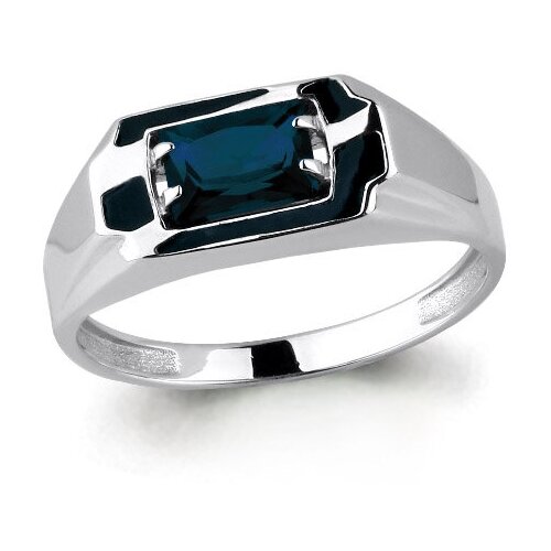 фото Кольцо из серебра с топазом london яхонт ювелирный арт. 183556