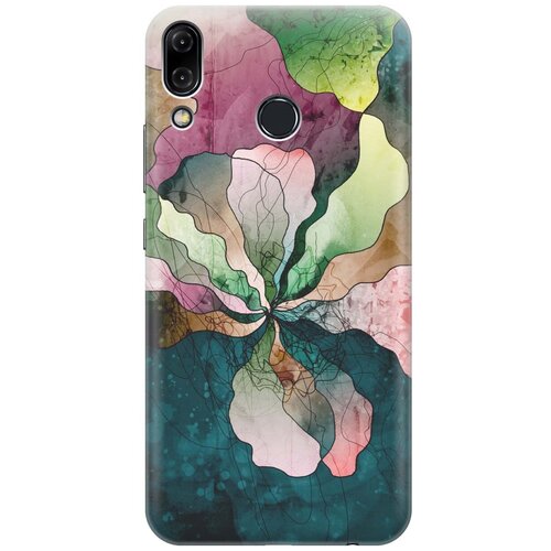 фото Силиконовый чехол на asus zenfone 5z (zs620kl) / асус зенфон 5 зет с принтом "прекрасные цвета" gosso