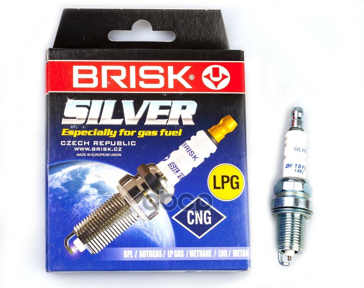 Свеча Зажигания Silver Dr15ys9 (1462) BRISK арт. DR15YS9