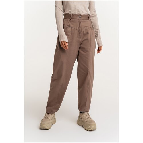 фото Брюки befree, размер m/46, бежевый (150)