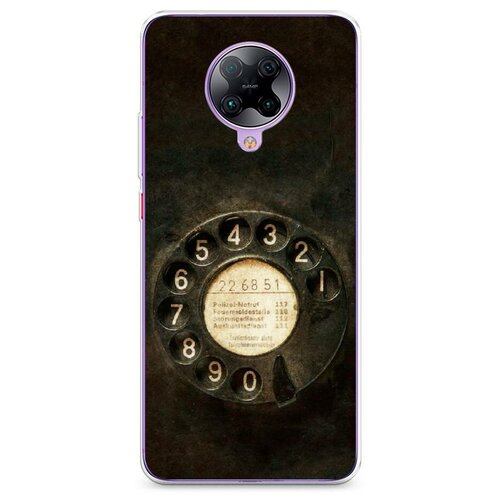 фото Силиконовый чехол "старинный телефон" на xiaomi poco f2 pro / сяоми поко ф2 про case place