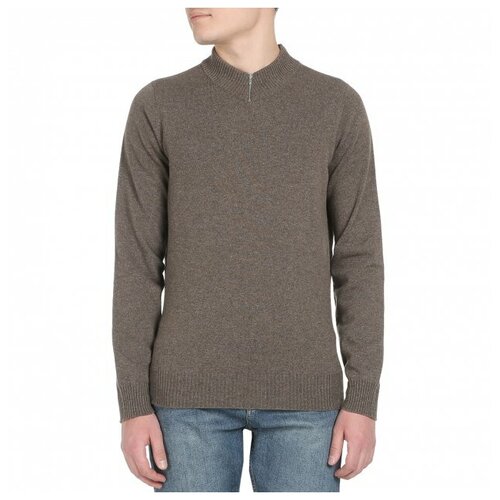 фото Свитер calzetti 5289-10 серо-коричневый, размер 56/170-176