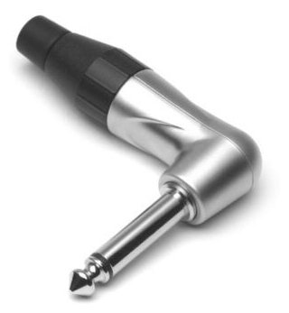 Кабельный разъем mono jack 6,5 мм (TS) угловой - Amphenol TM2RJ