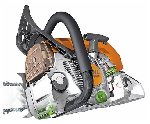 Бензиновая пила STIHL MS 230 с шиной 40 см (11232000735) 2000 Вт/2.7 л.с - фотография № 5