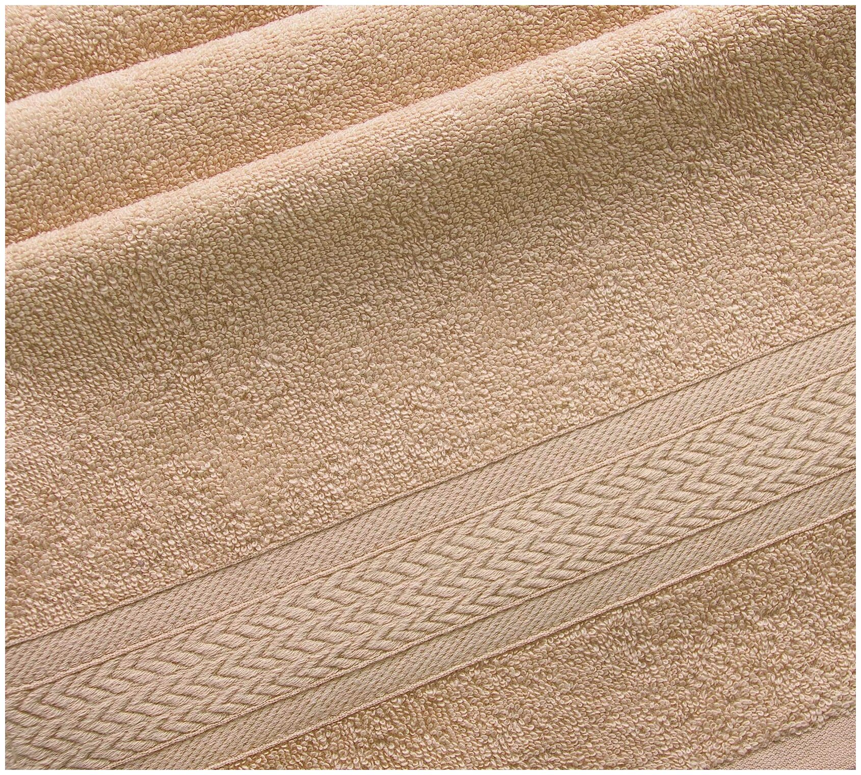 Текс-Дизайн Махровое полотенце Утро латте (40х70)