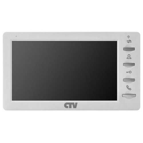 фото Монитор видеодомофона ctv-m1701 s цв. белый, экран 7