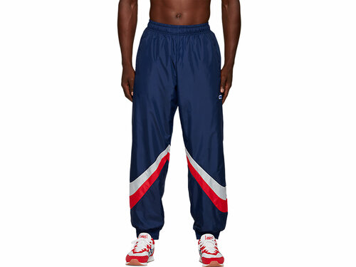 Брюки ASICS COLOR BLOCK WOVEN TRACK PANT, размер S, синий