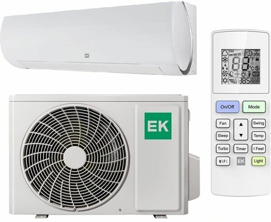 Сплит-система EUROKLIMAT FUTURA inverter EKSF-35HNS/EKOF-35HNS, белый - фотография № 2