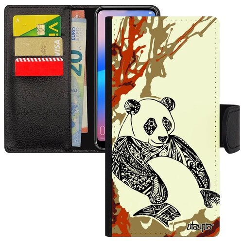 фото Красивый чехол-книжка на телефон // samsung galaxy a10 // "панда" стиль китайский, utaupia, цветной