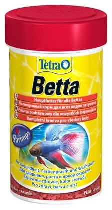 Tetra (корма) Корм для бойцовых рыб хлопья Tetra Betta Flake 198913 | Betta Flake 0,027 кг 44885 (2 шт)