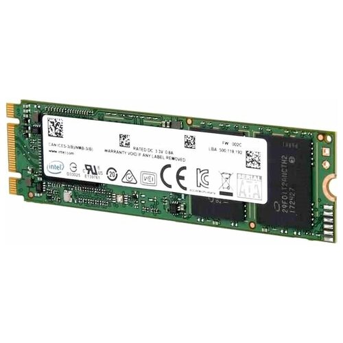 Твердотельный накопитель SSD M.2 240 Gb Intel SSDSCKKB240G801 Read 555Mb/s Write 275Mb/s 3D NAND TLC