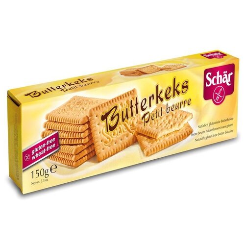 Печенье Schar Butterkeks petit beurre, 165 г