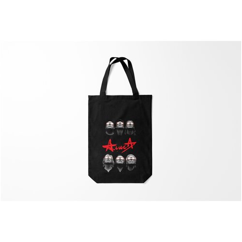 фото Сумка-шоппер / 31х42 см / рок / алиса burnettie