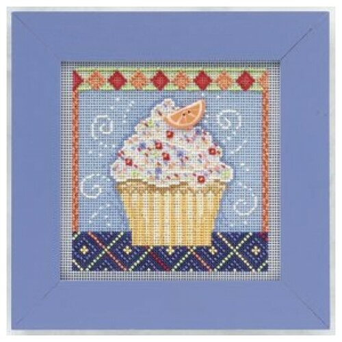 фото Набор для вышивания mill hill mh141101 ванильное пирожное