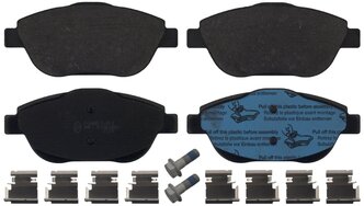 Дисковые тормозные колодки передние Textar 2488301 для Citroen, DS Automobiles, Opel, Peugeot, VAUXHALL (4 шт.)