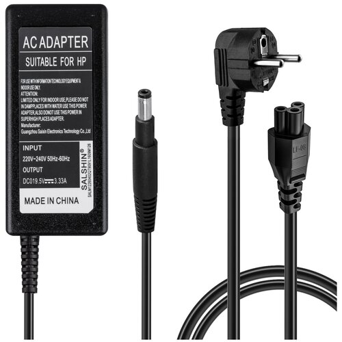 фото Блок питания для ноутбука hp 19.5v 3.33a 4817 long oem