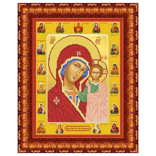 Рисунок на ткани каролинка арт. КБИ-3017 Многообразная 26,5х34,5 см