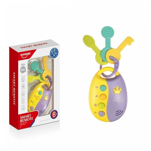 фото Детская развивающая игрушка haunger хитрые ключики подарок музыкальный брелок с ключами для детского авто детской машинки со звуковым эффектом wellywell