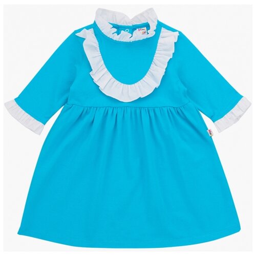 Платье Mini Maxi, модель 0885, цвет бирюзовый, размер 86