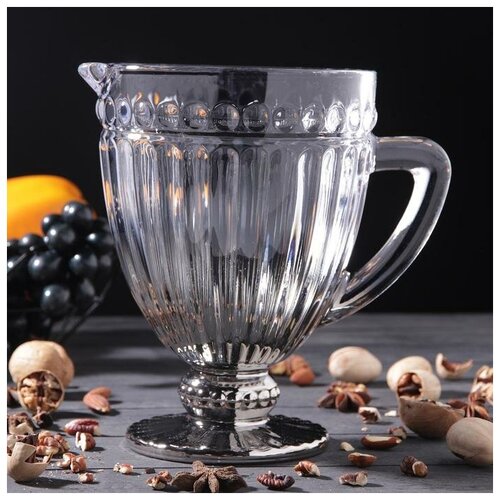 Кувшин Босфор 11 л 19х14х20 см цвет градиент серебро 1320₽