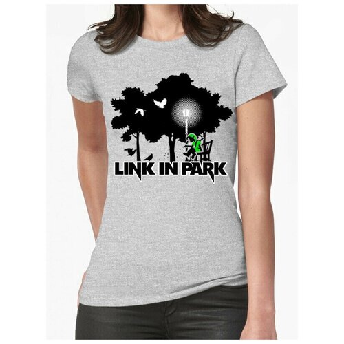 Футболка DreamShirts Linkin Park Женская серая S