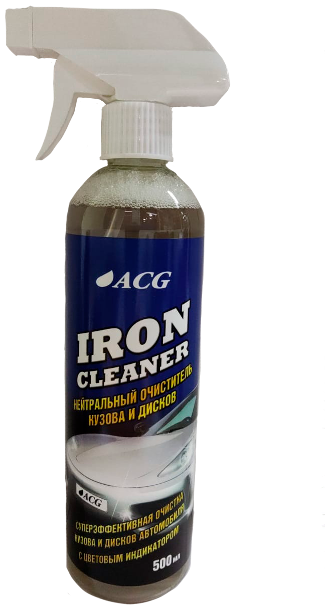 Очиститель нейтральный кузова и дисков с индикатором 0,5 л IRON CLEANER