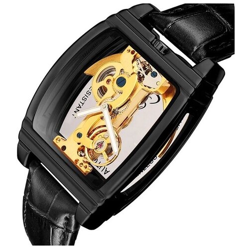 наручные часы shenhua серебряный черный Наручные часы Shenhua, золотой, черный