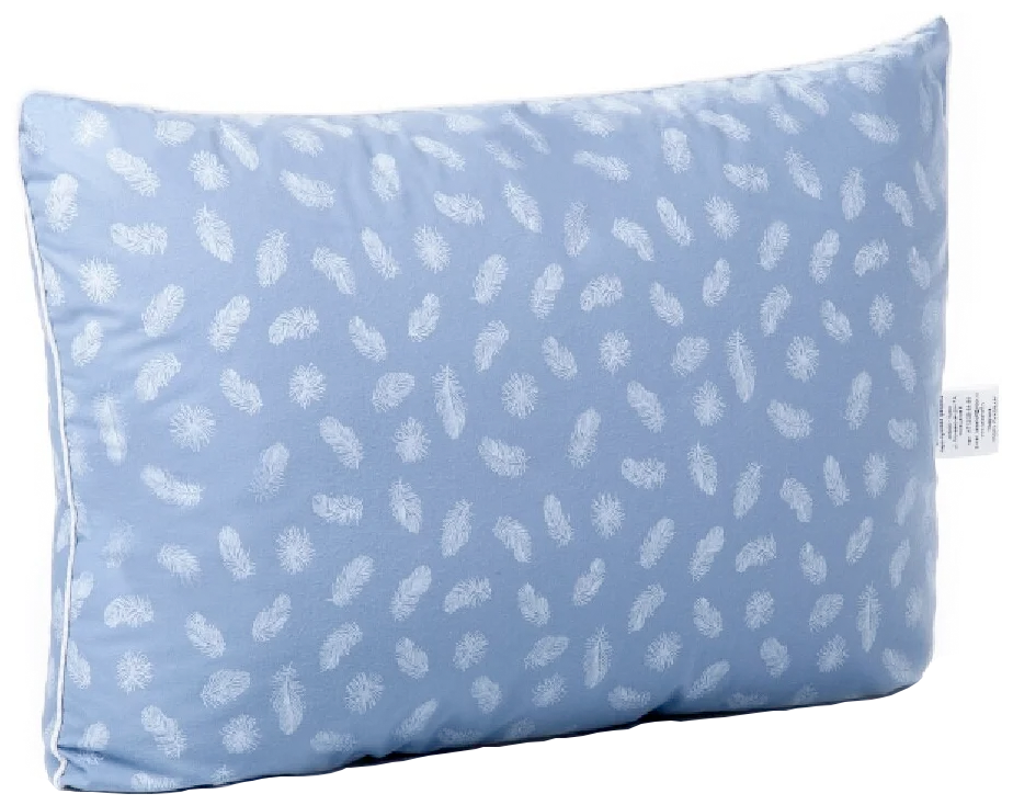  Полу пуховая  подушка тихий ЧАС  гусиный пух  упругая 50x70 см