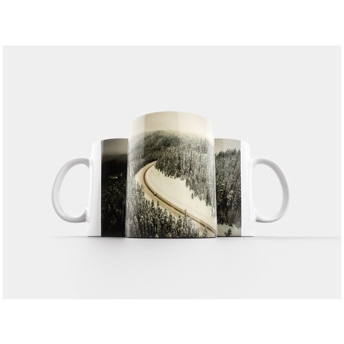 фото Кружка "орегон, зима, снег" 320 мл lotsprints