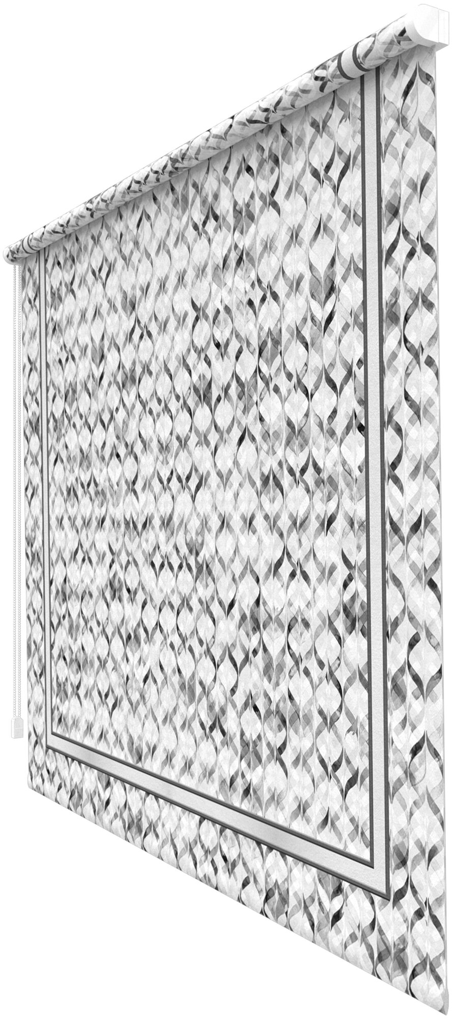 Рулонная штора Ontano от Memotex с карнизом. В:160см. Ш:140см. Ц: серый - фотография № 3