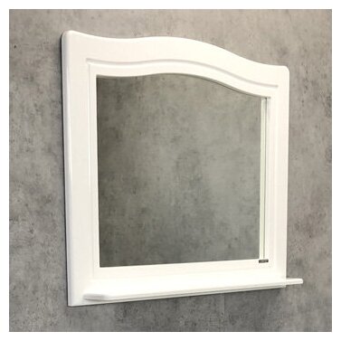 COMFORTY. Зеркало "Павия-100" белый глянец - фотография № 11